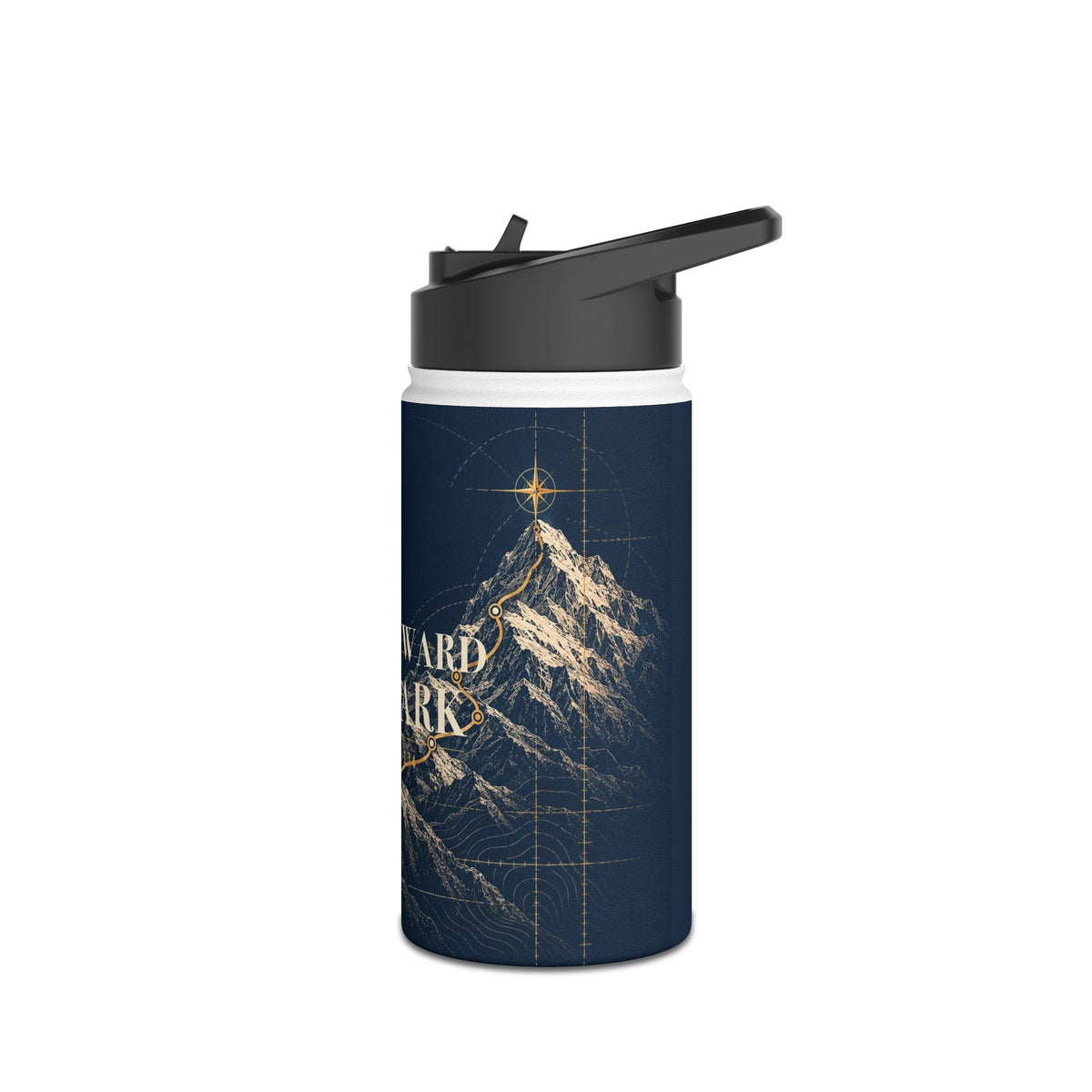 Press Toward the Mark Stainless Steel Water Bottle