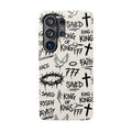 Christian Graffiti Phone Case for Samsung Galaxy S26 Series | Saved & King of Kings