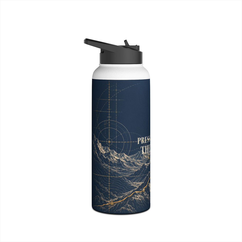 Press Toward the Mark Stainless Steel Water Bottle