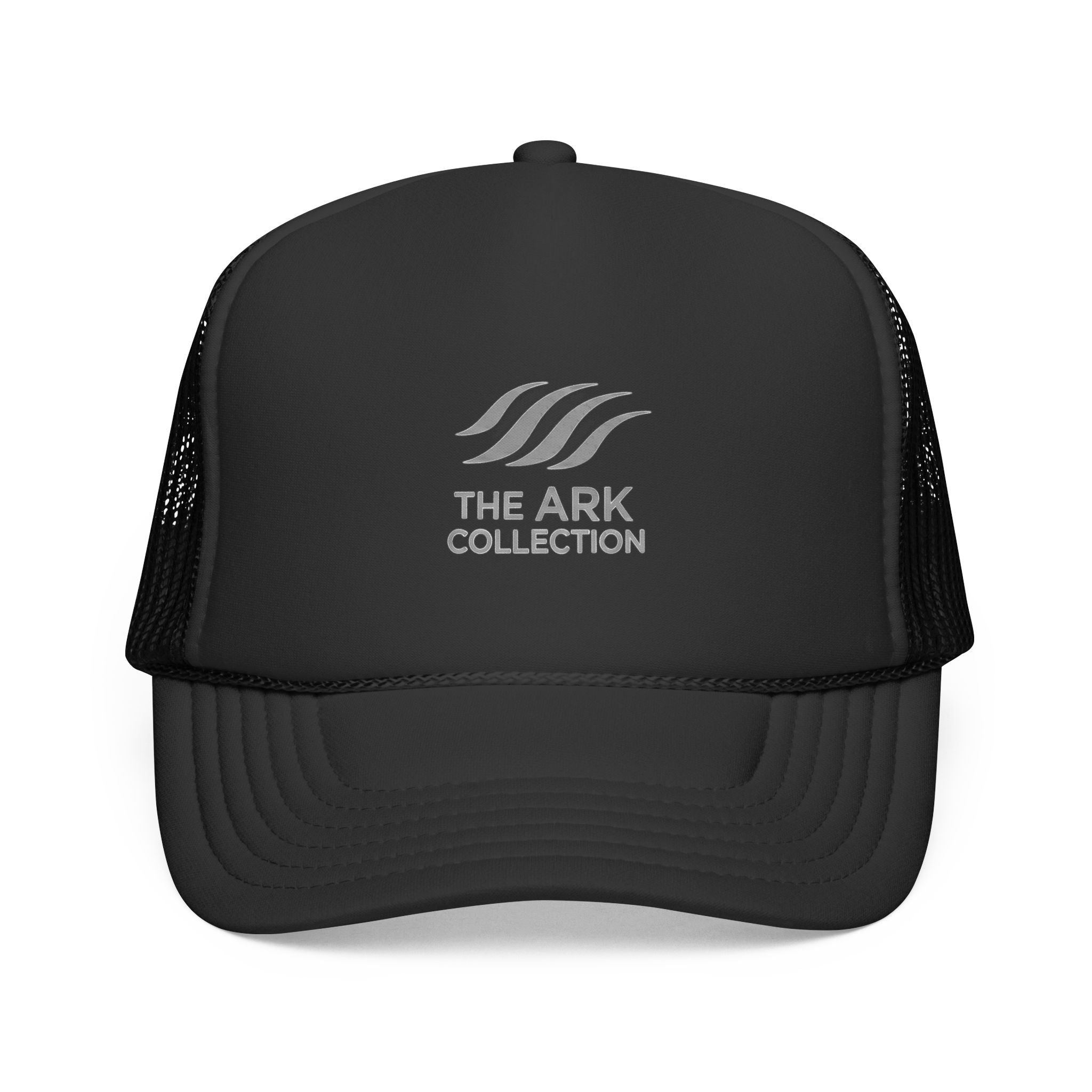 The Ark Collection Trucker Hat Black Mesh Christian Streetwear Noahs Ark Hat Snapback