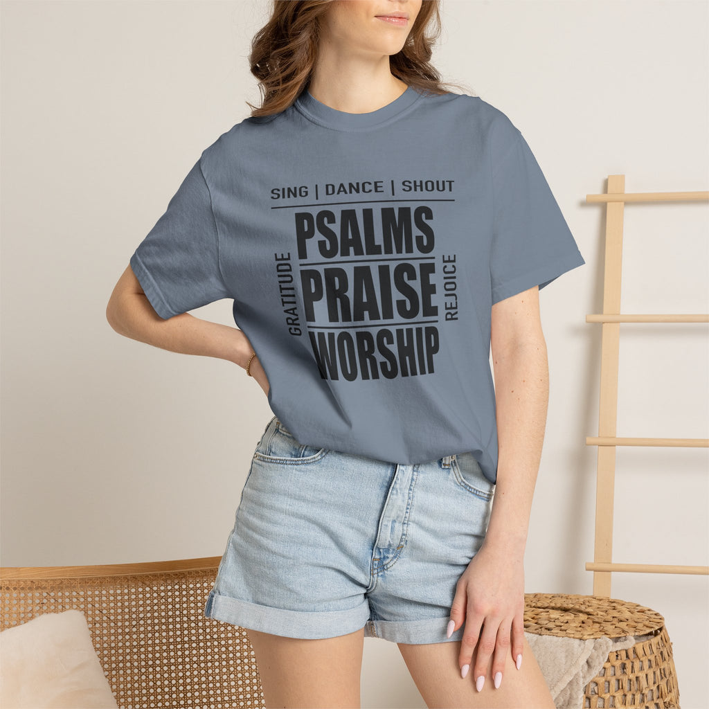 Psalms Praise Worship | Christian Tee