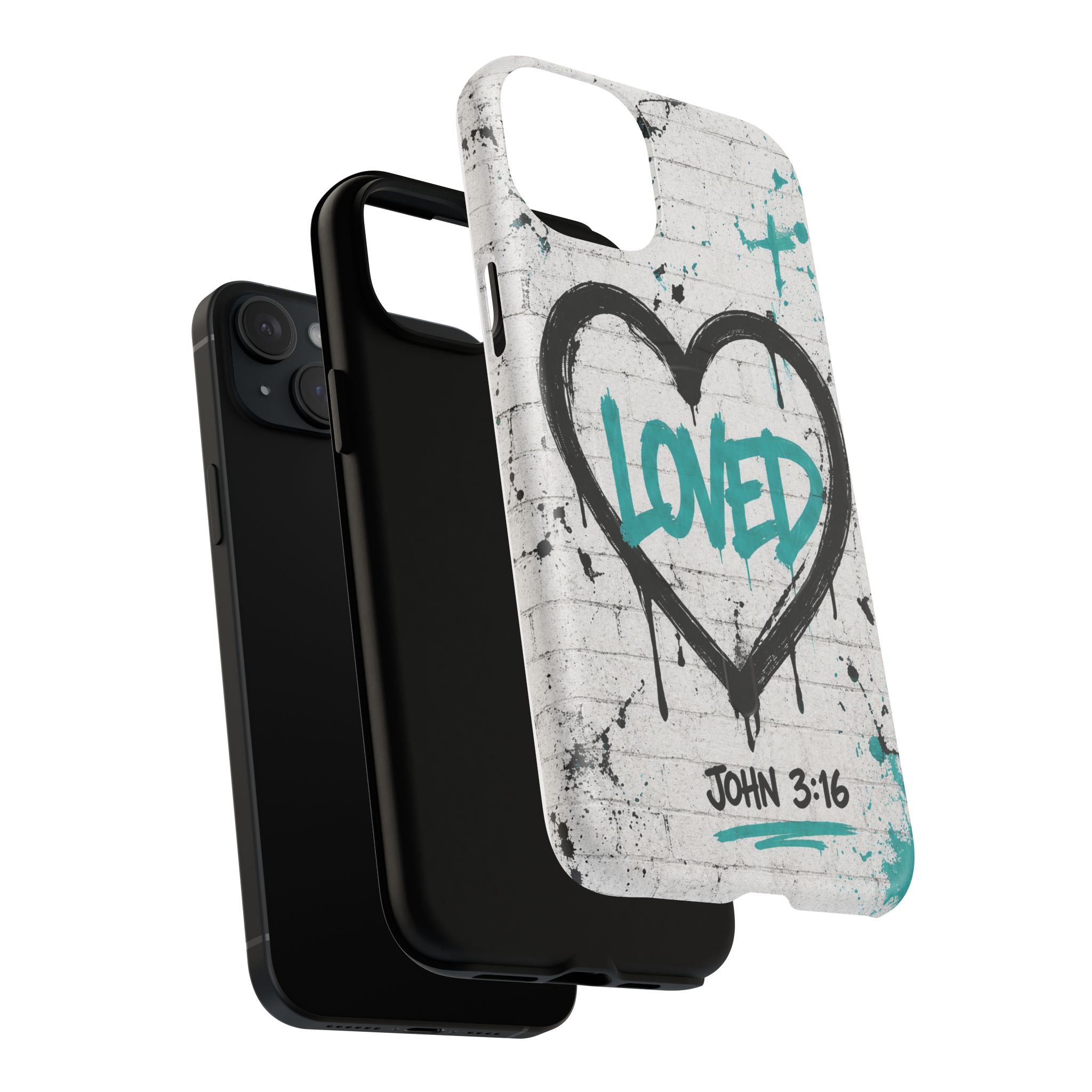 Loved John 3:16 Christian Tough Magnetic Phone Case