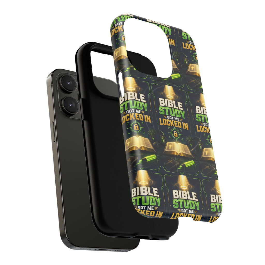 Bible Study Got Me Locked In MagSafe Tough Phone Case