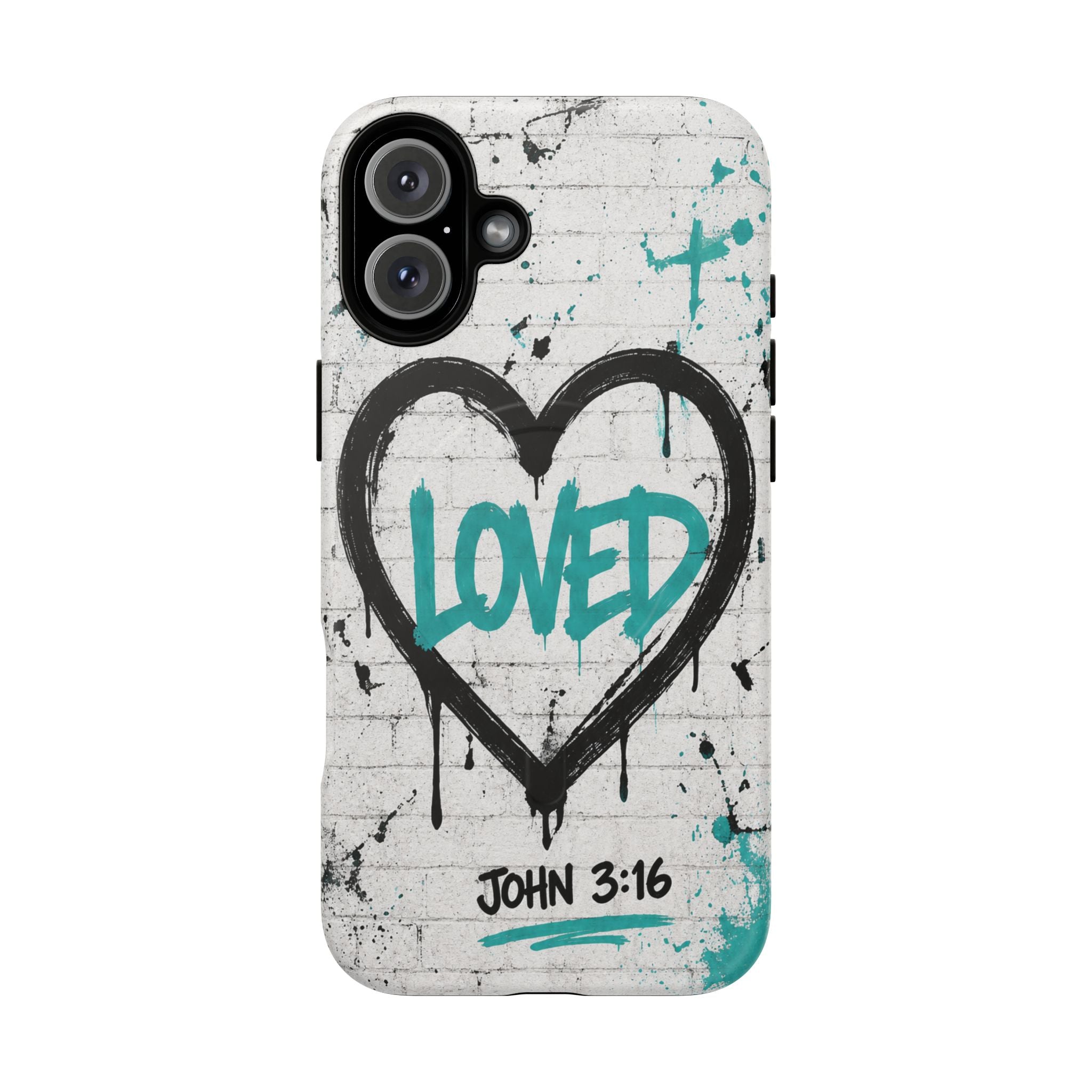 Loved John 3:16 Christian Tough Magnetic Phone Case