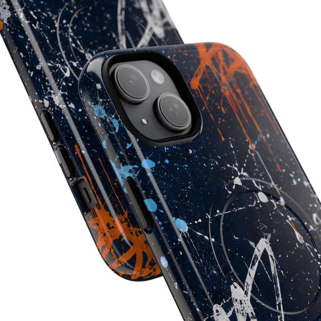 Midnight Praise Abstract Graffiti Tough Magnetic Phone Case