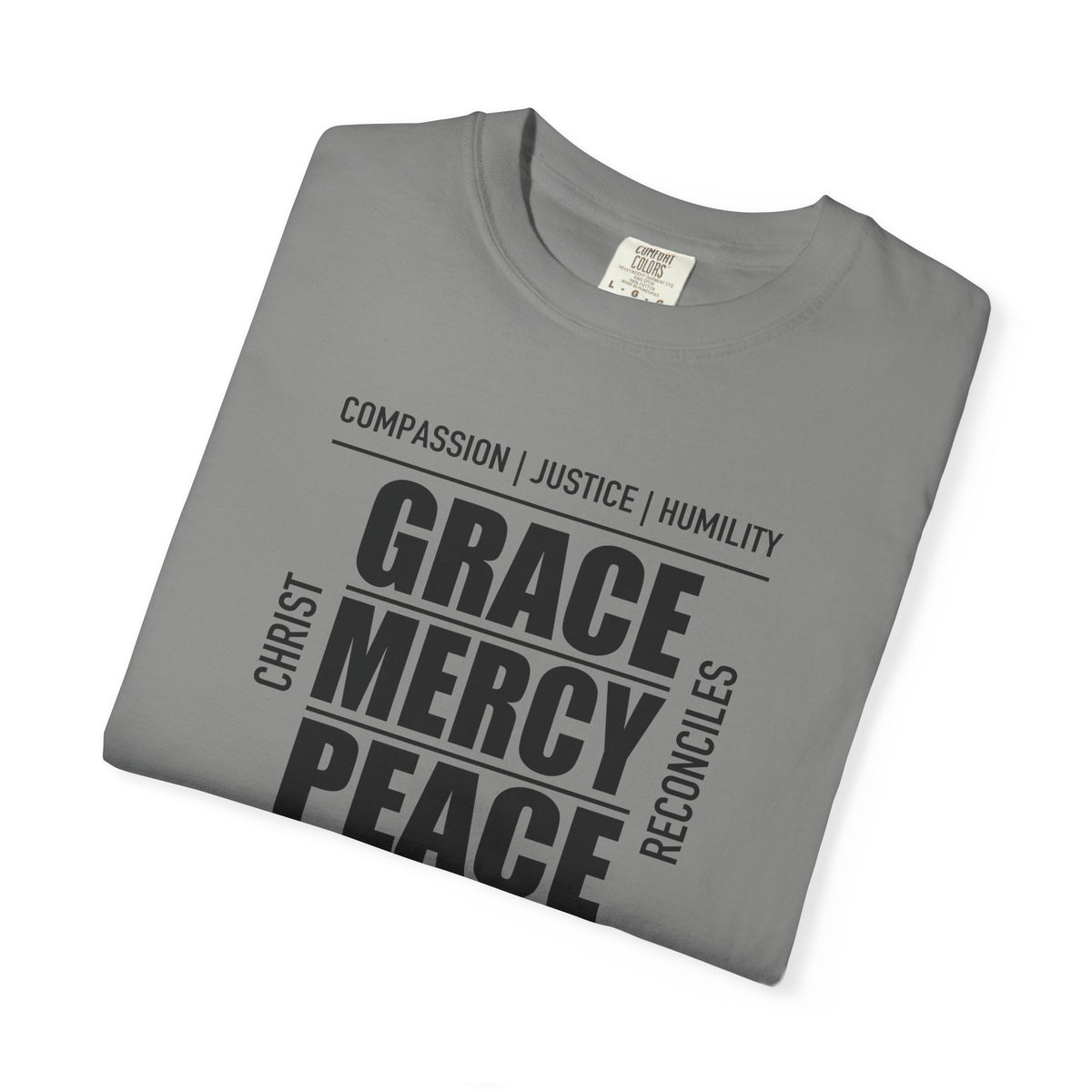 Grace Mercy Peace | Christian Tee