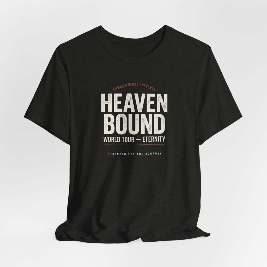 Heaven Bound World Tour Shirt, Philippians 4:13 Tee, World Tour Graphic T Shirt, Vintage Christian Streetwear, Unisex Church Outfit Gift
