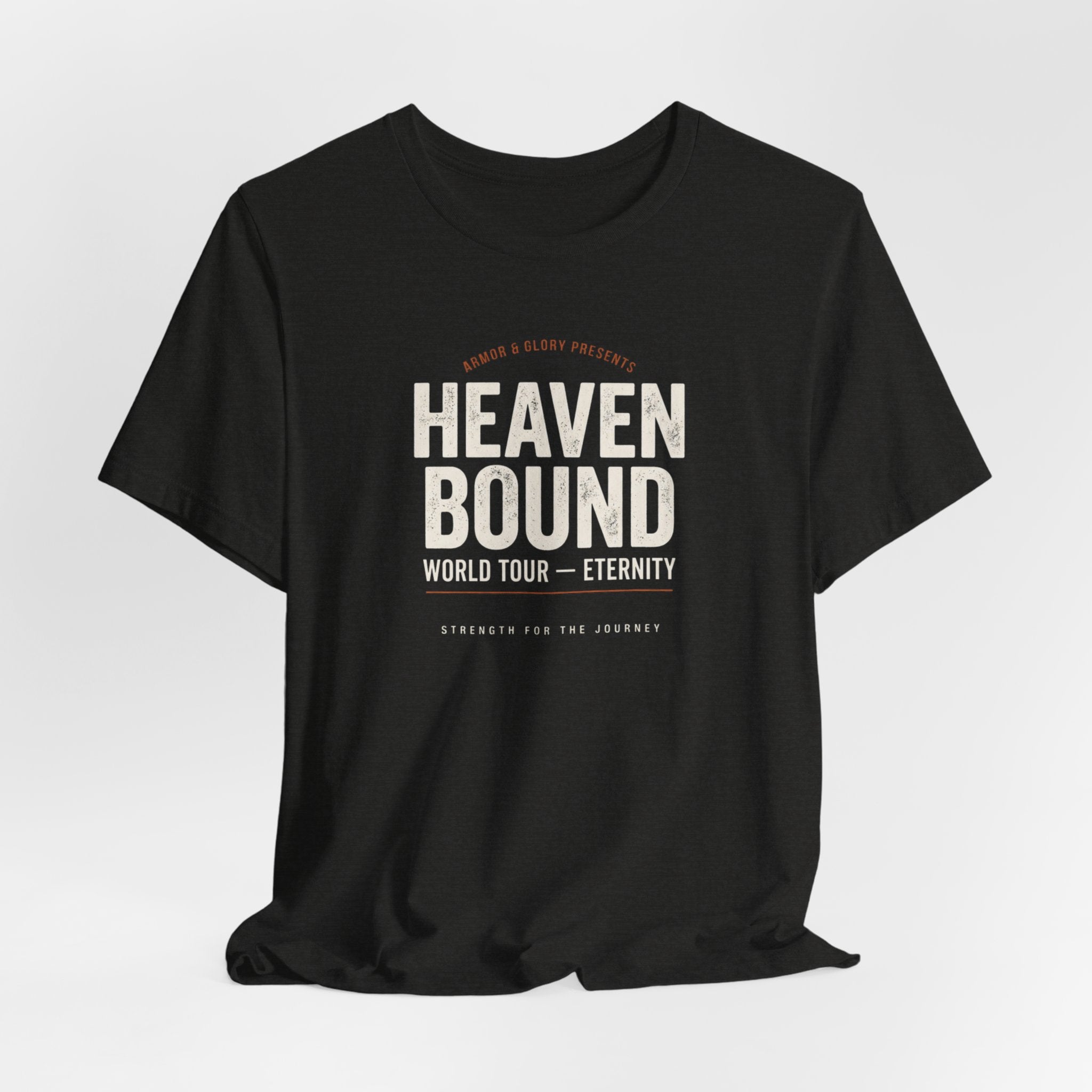 Heaven Bound World Tour Shirt, Philippians 4:13 Tee, World Tour Graphic T Shirt, Vintage Christian Streetwear, Unisex Church Outfit Gift