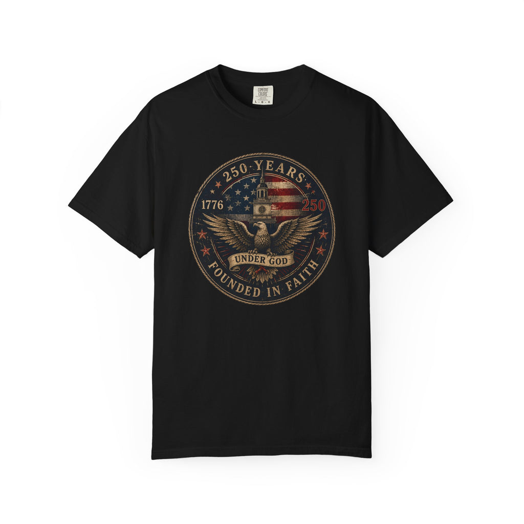 Founded in Faith Christian Patriotic Shirt