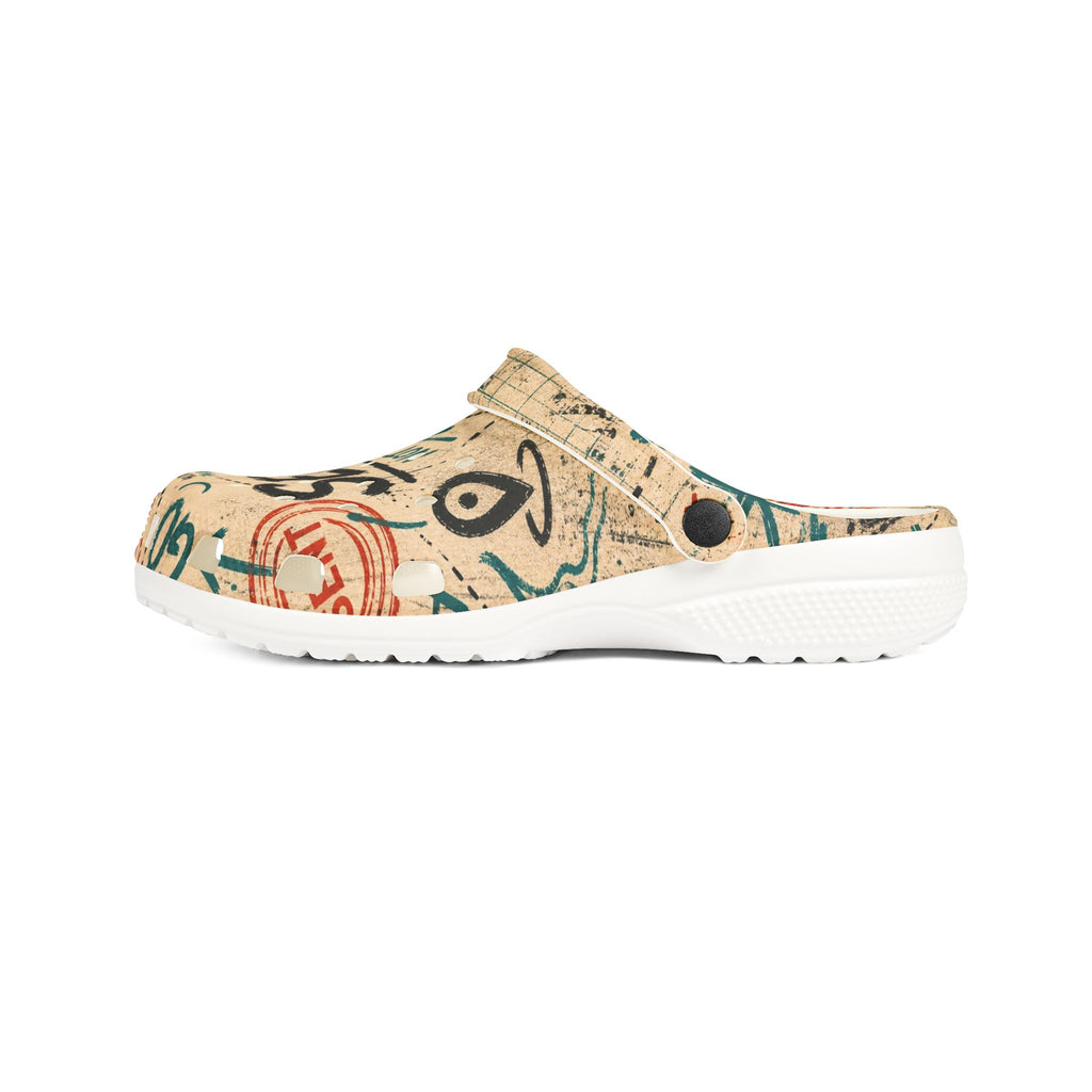 Sent Not Stuck EVA Foam Clogs (AOP)