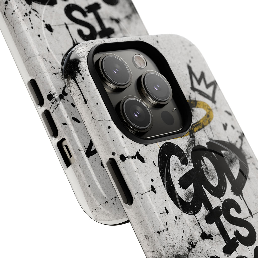 God Is Good Christian Graffiti Tough Magnetic Phone Case
