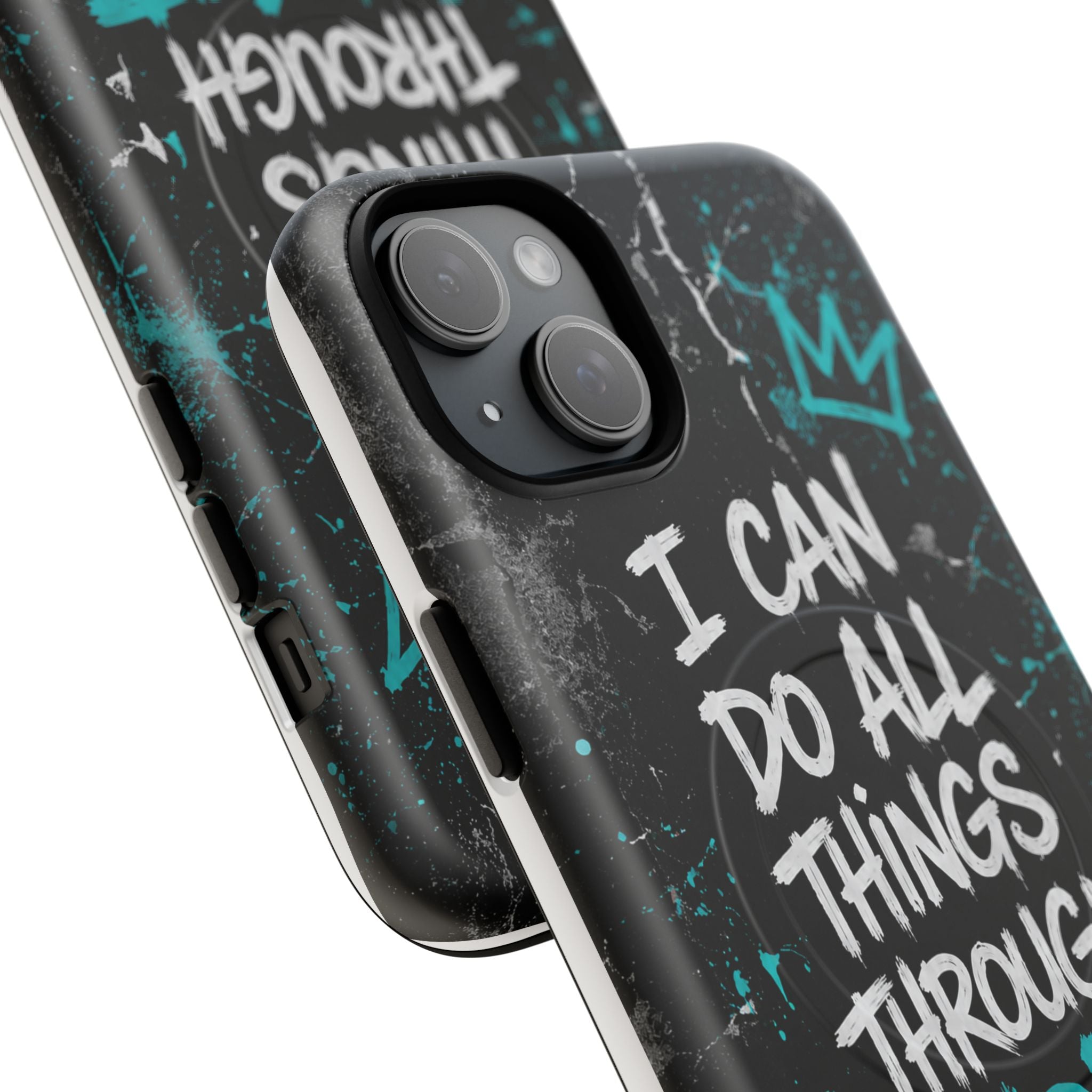 Through Christ Philippians 4:13 Tough Magnetic Phone Case