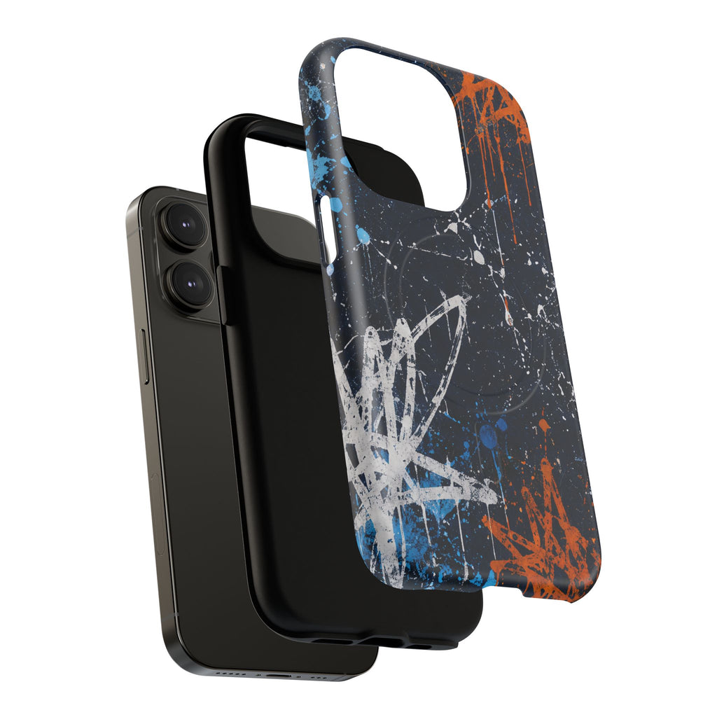 Midnight Praise Abstract Graffiti Tough Magnetic Phone Case
