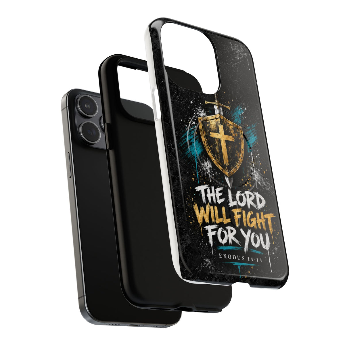 The Lord Will Fight for You Tough Magnetic Phone Case
