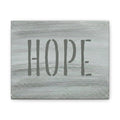 Hope Christian Canvas Wall Art | Minimalist Faith Quote Print | Modern Neutral Home Decor | 1 Thessalonians Inspired