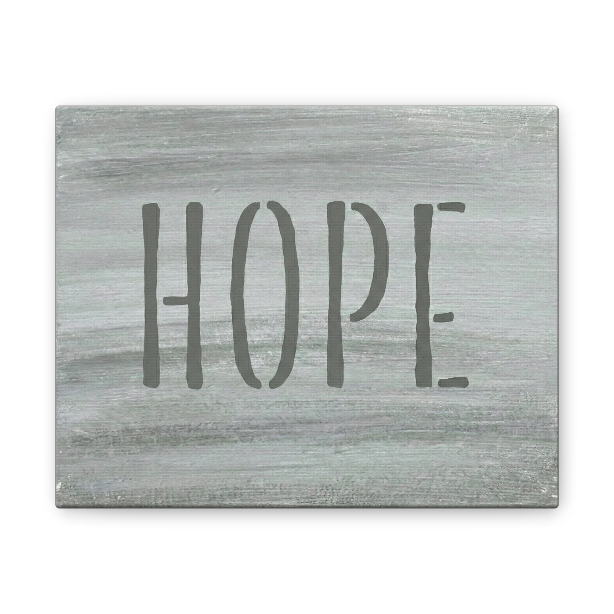 Hope Christian Canvas Wall Art | Minimalist Faith Quote Print | Modern Neutral Home Decor | 1 Thessalonians Inspired