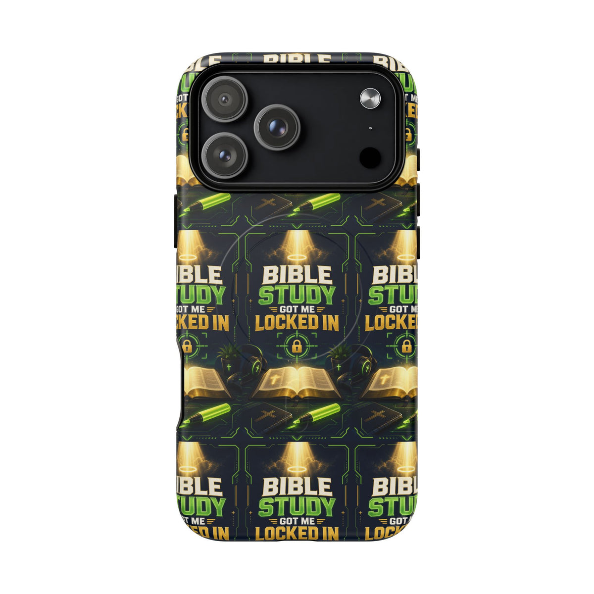 Bible Study Got Me Locked In Magsafe Phone Case