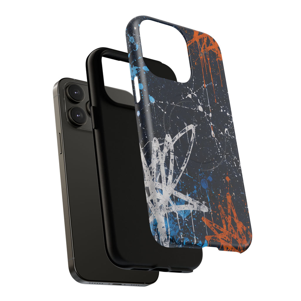 Midnight Praise Abstract Graffiti Tough Magnetic Phone Case