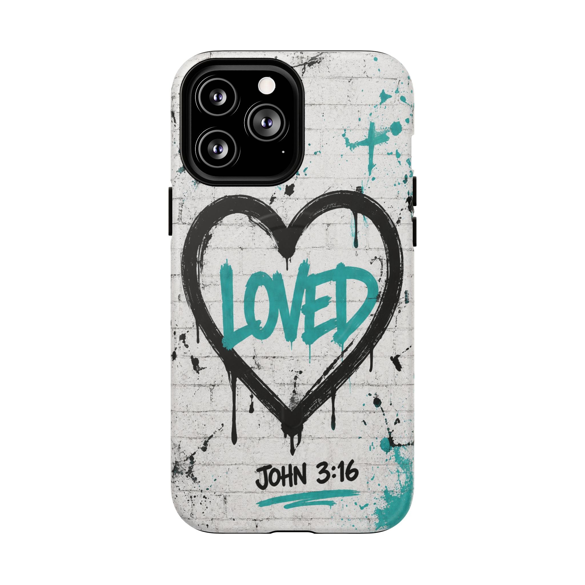 Loved John 3:16 Christian Tough Magnetic Phone Case