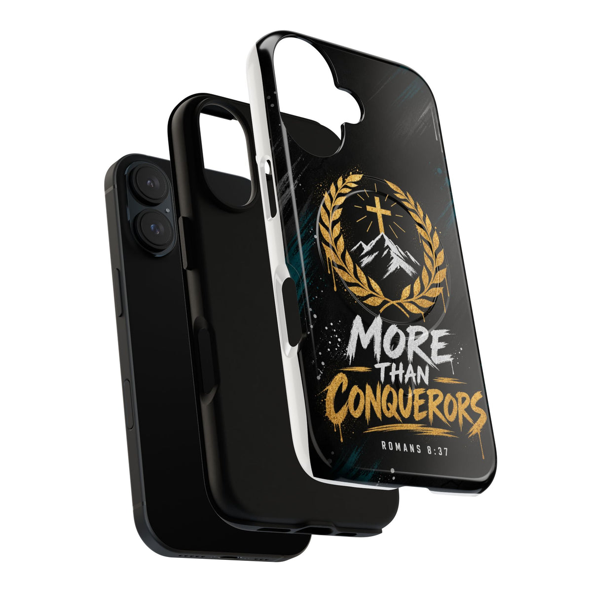 More Than Conquerors Tough Magnetic Phone Case