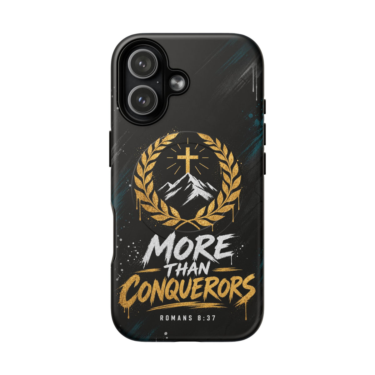 More Than Conquerors Phone Case