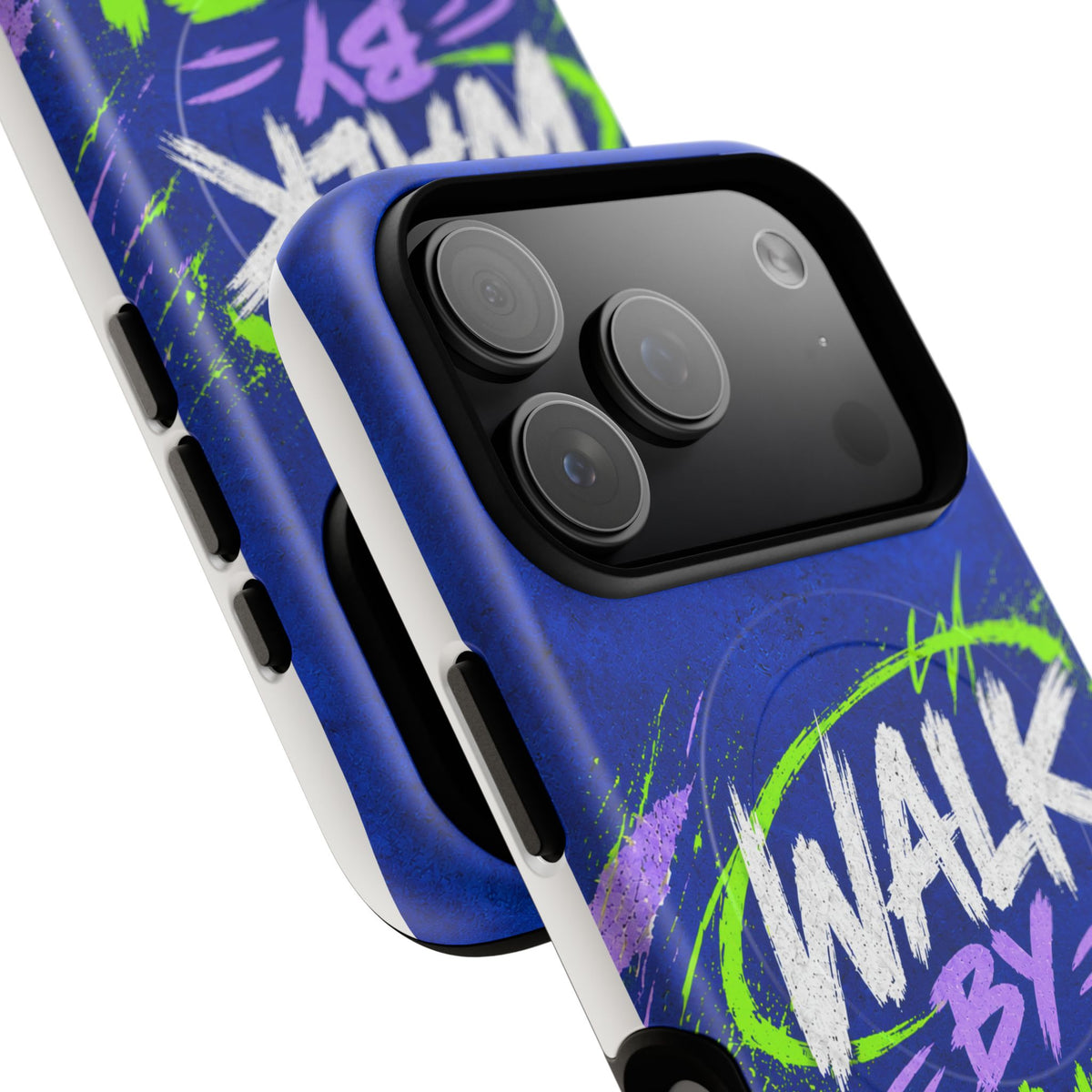 Walk by Faith Not by Screen Time Christian Tough Magnetic Phone Case