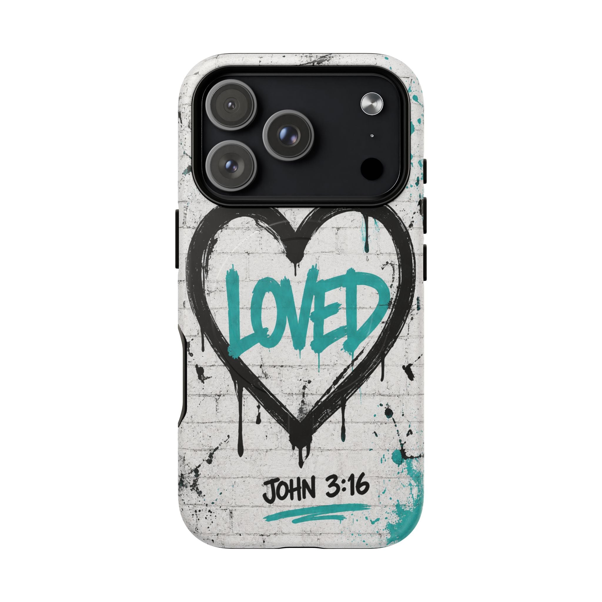 Loved John 3:16 Christian Tough Magnetic Phone Case