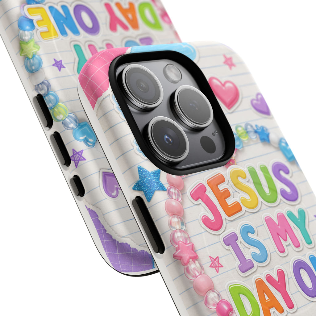 Jesus Is My Day One MagSafe Tough Phone Case