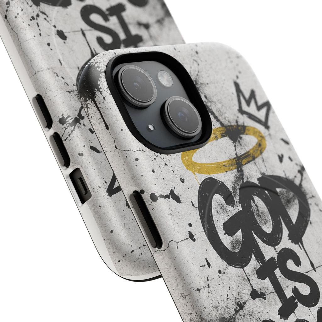 God Is Good Christian Graffiti Tough Magnetic Phone Case