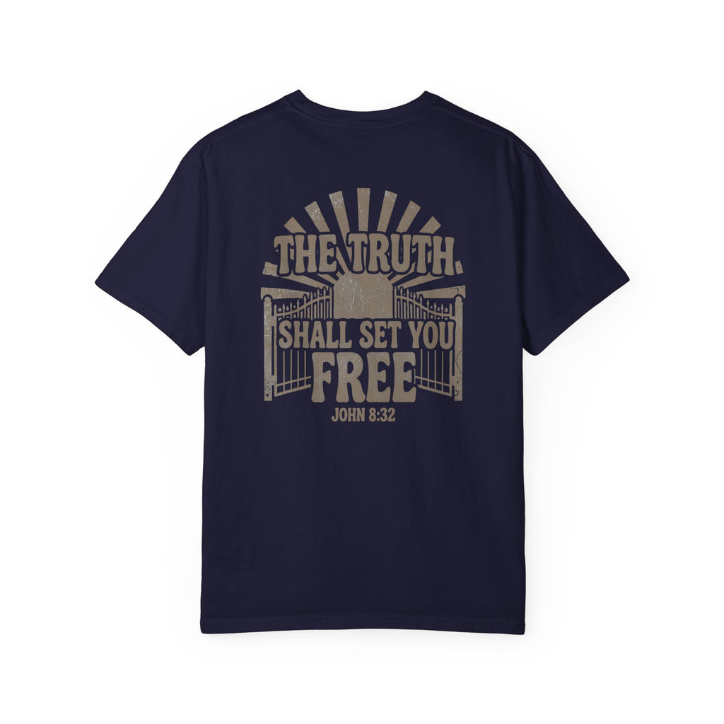 The Truth Will Set You Free Shirt | John 8:32 Christian Tee