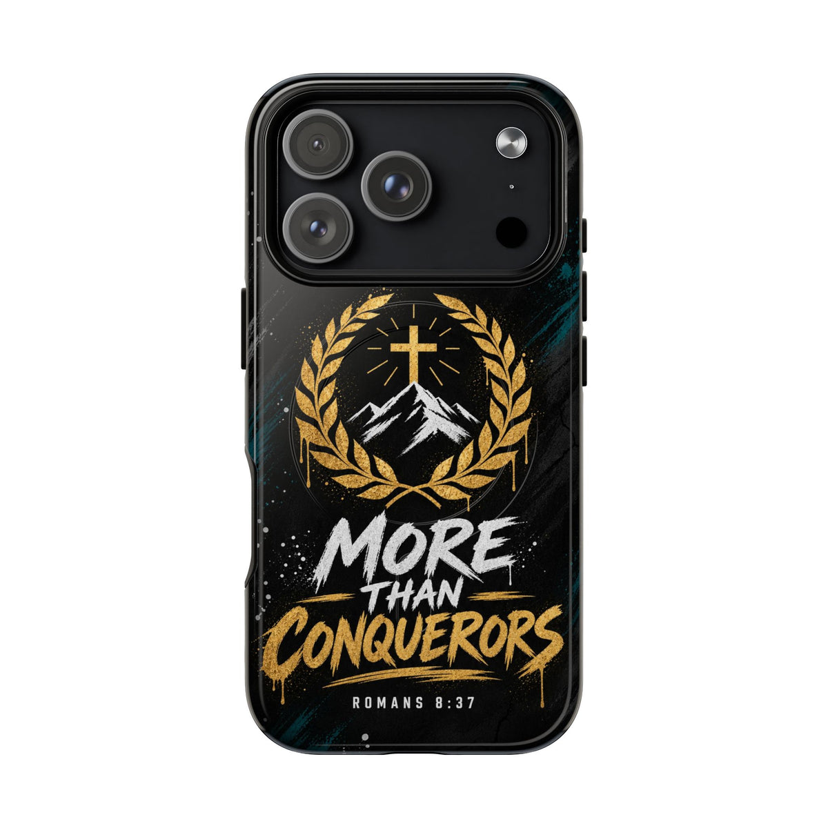 More Than Conquerors Phone Case
