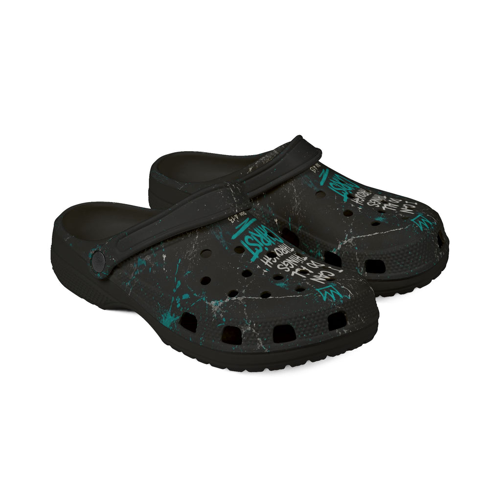 Through Christ EVA Foam Clogs (AOP)