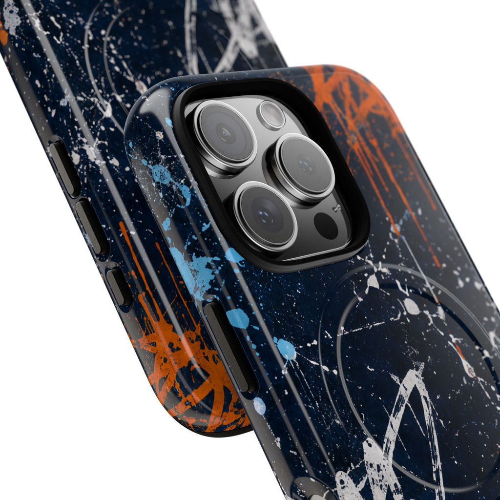 Midnight Praise Abstract Graffiti Tough Magnetic Phone Case