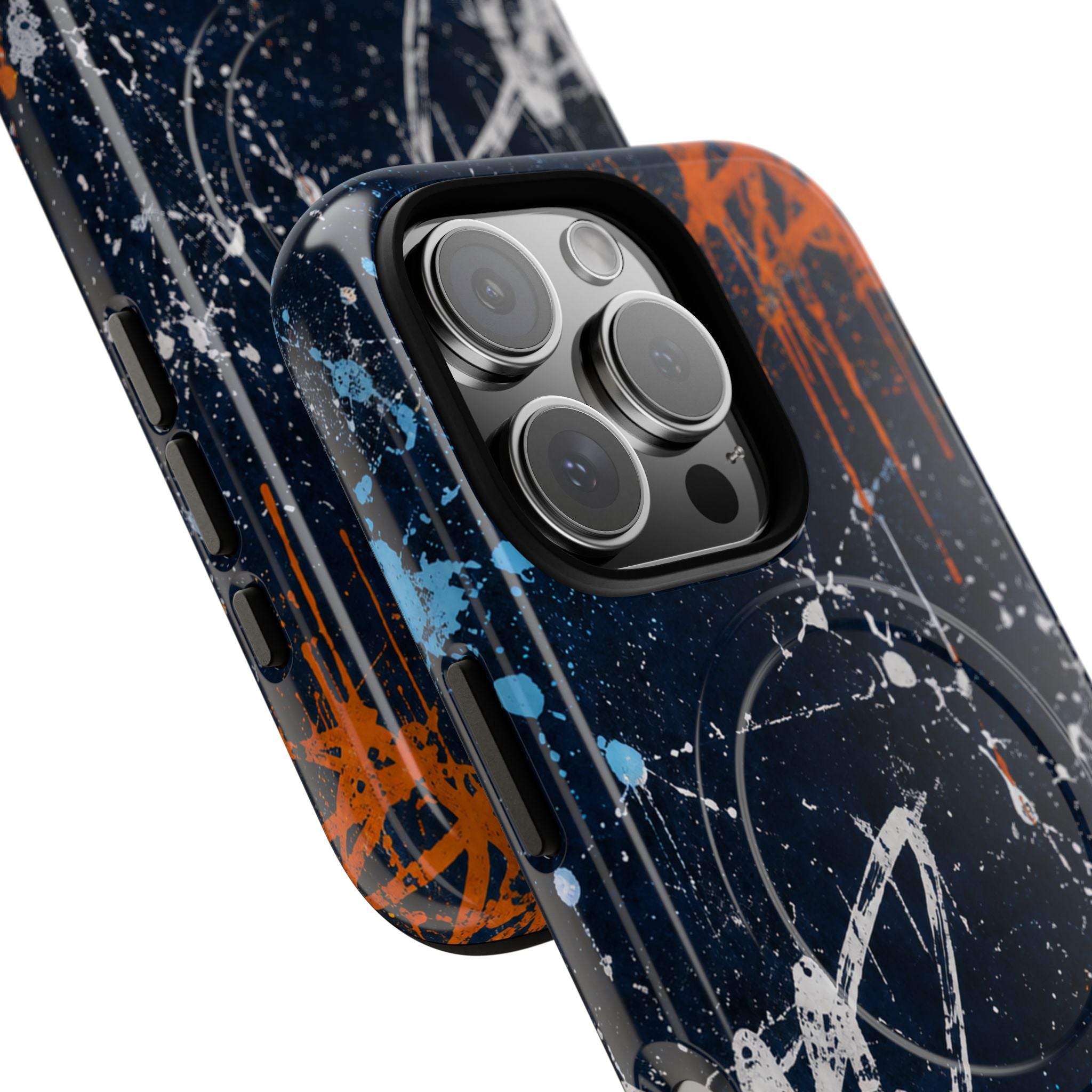 Midnight Praise Abstract Graffiti Tough Magnetic Phone Case