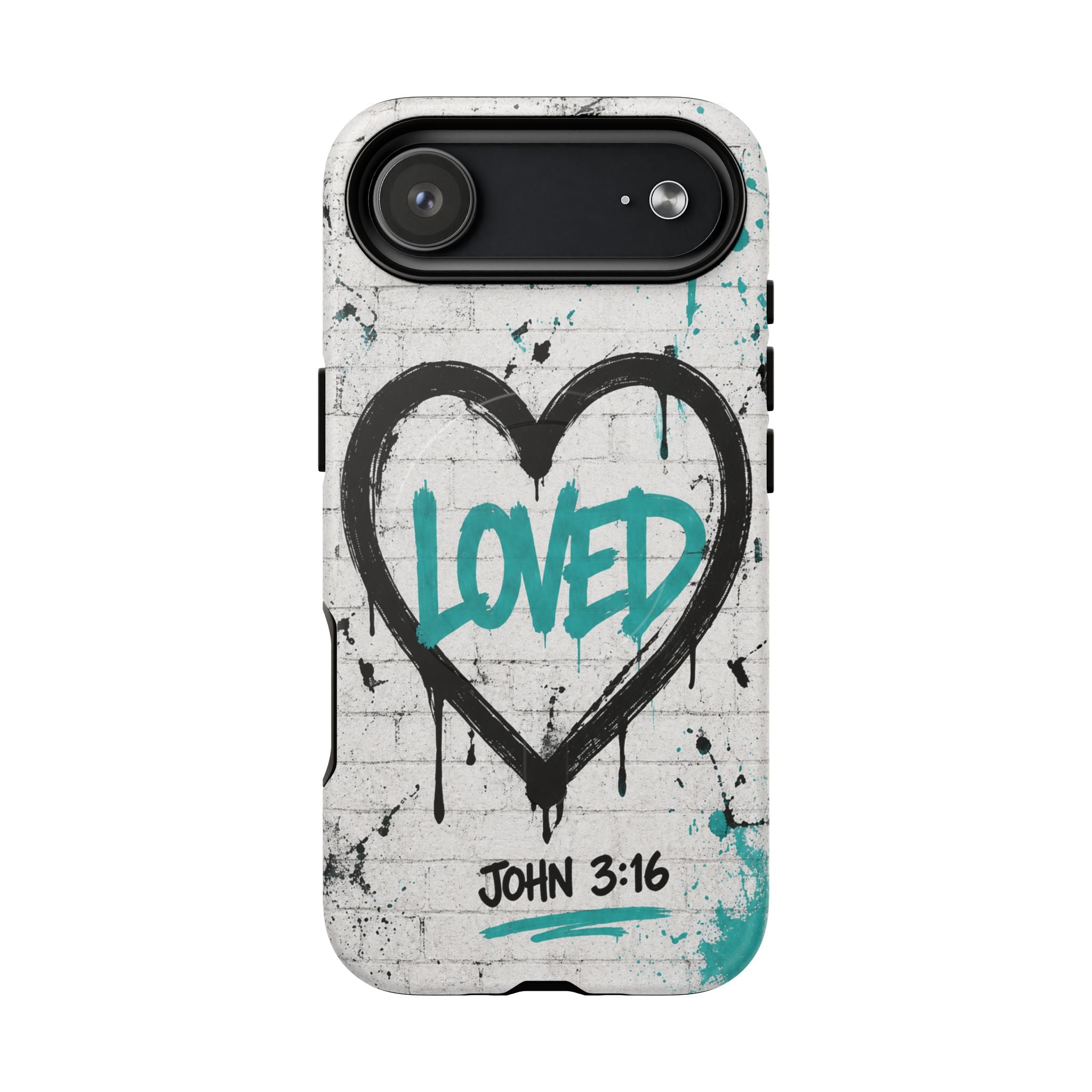 Loved John 3:16 Christian Tough Magnetic Phone Case