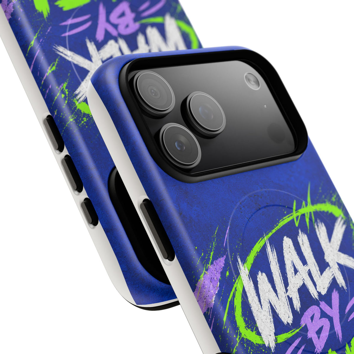Walk by Faith Not by Screen Time Christian Tough Magnetic Phone Case