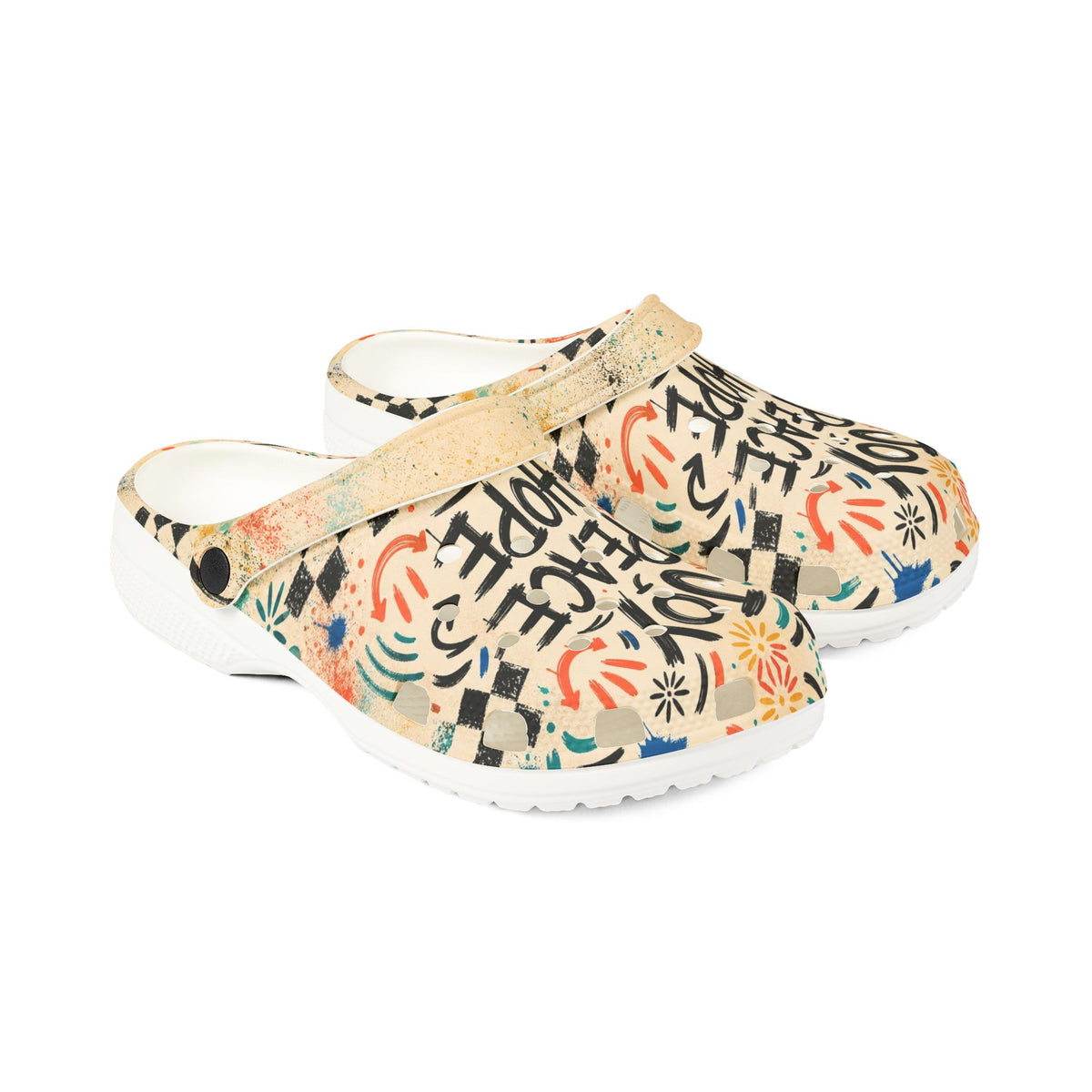 Joy Signal EVA Foam Clogs (AOP)