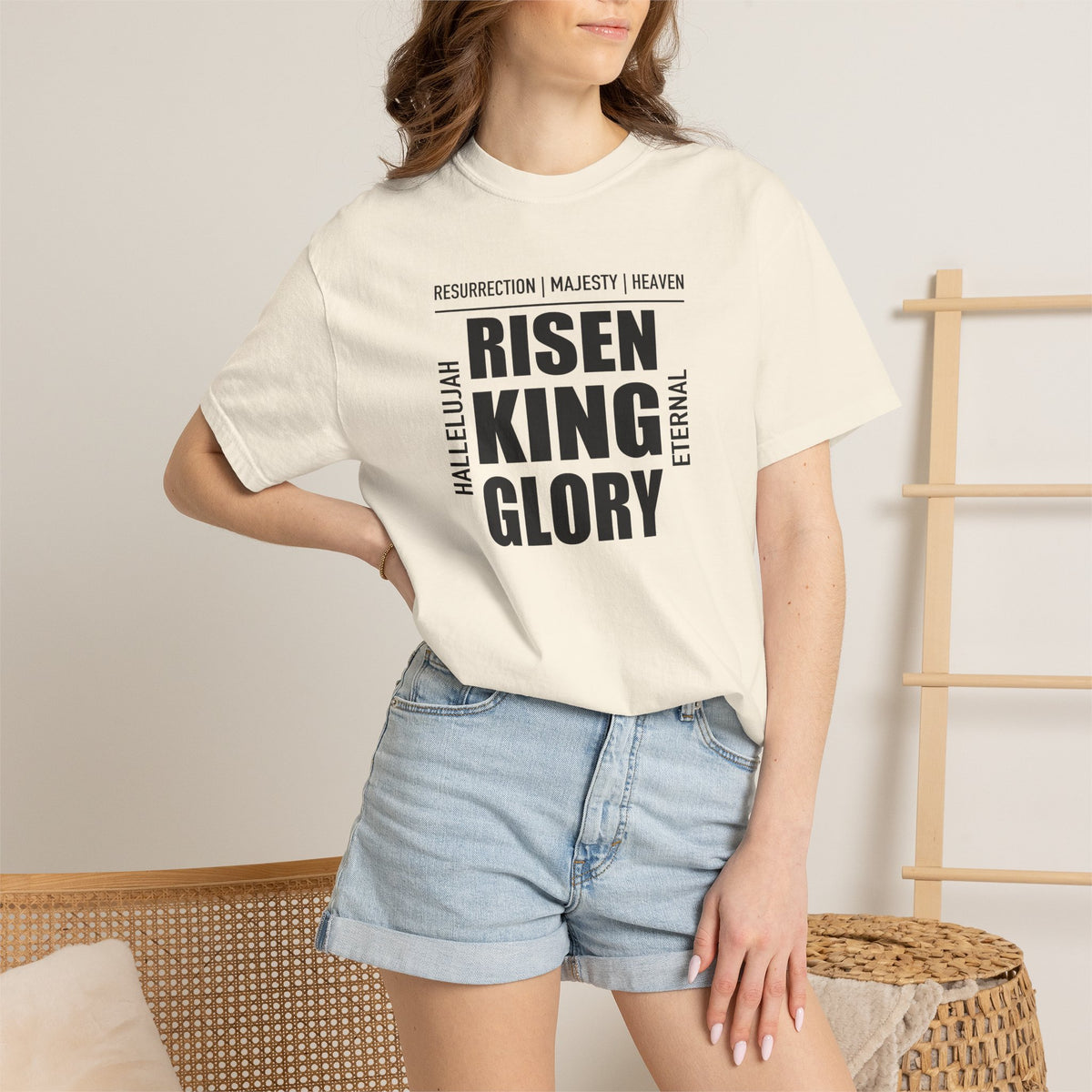 Risen King Glory | Christian Tee