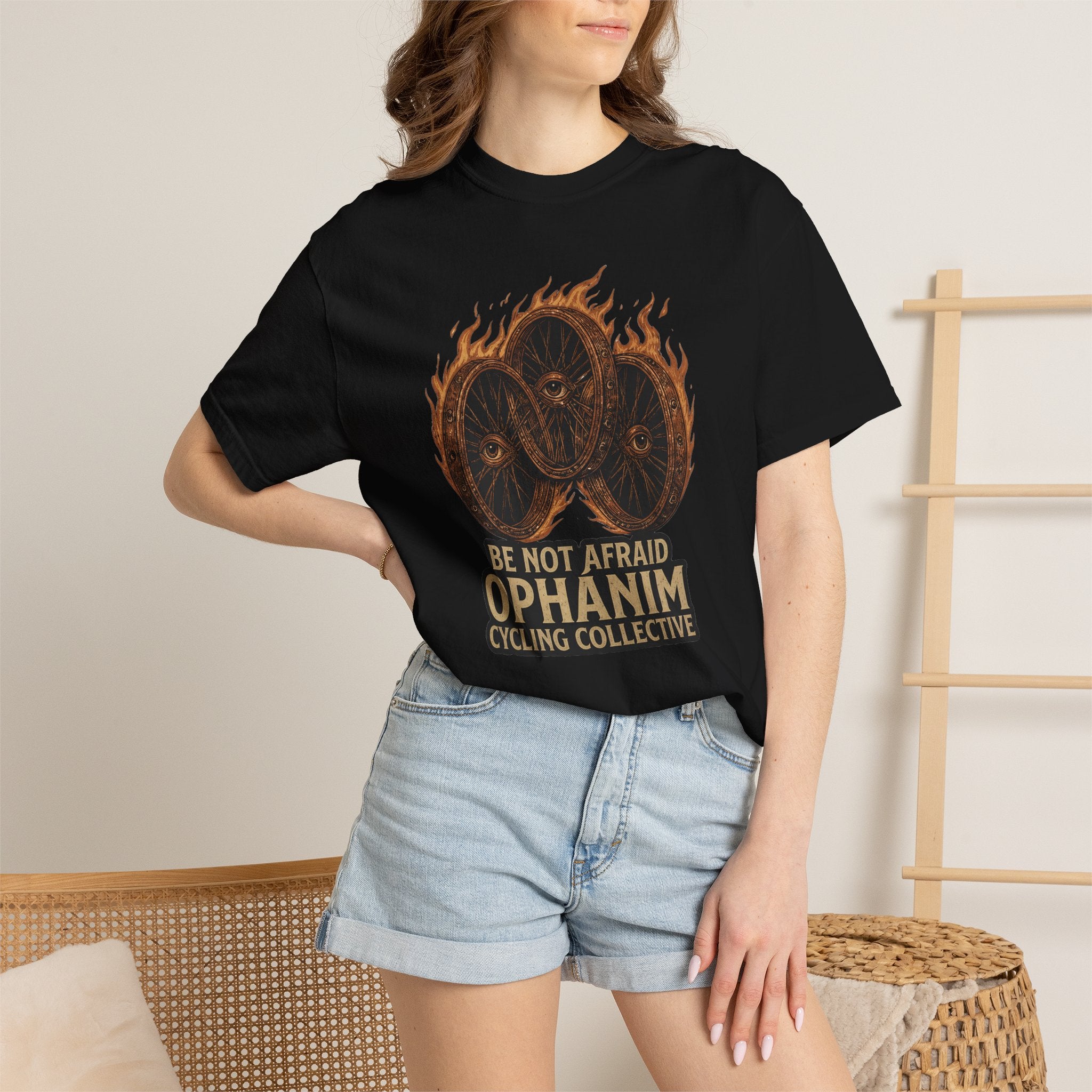 Ophanim Cycling Club Shirt, Biblically Accurate Angel Tee, Ezekiel Wheels Christian Streetwear, Theology Gift
