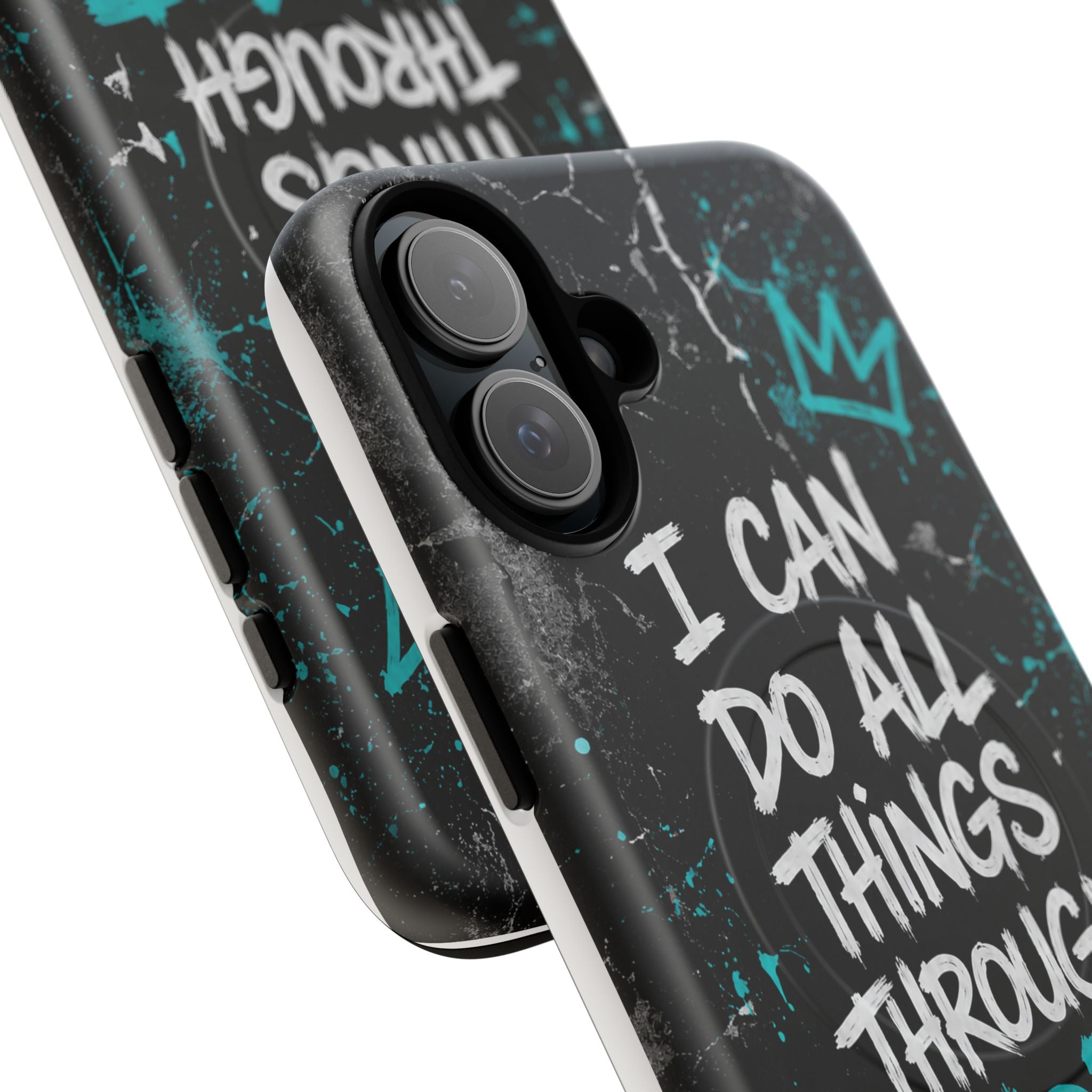 Through Christ Philippians 4:13 Tough Magnetic Phone Case
