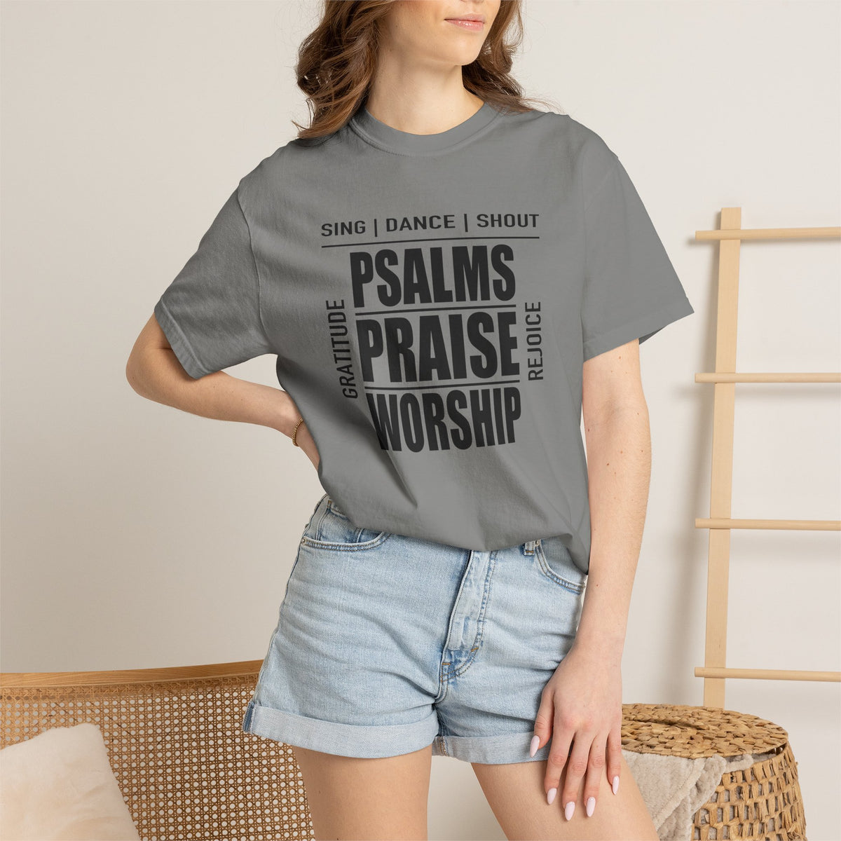 Psalms Praise Worship | Christian Tee