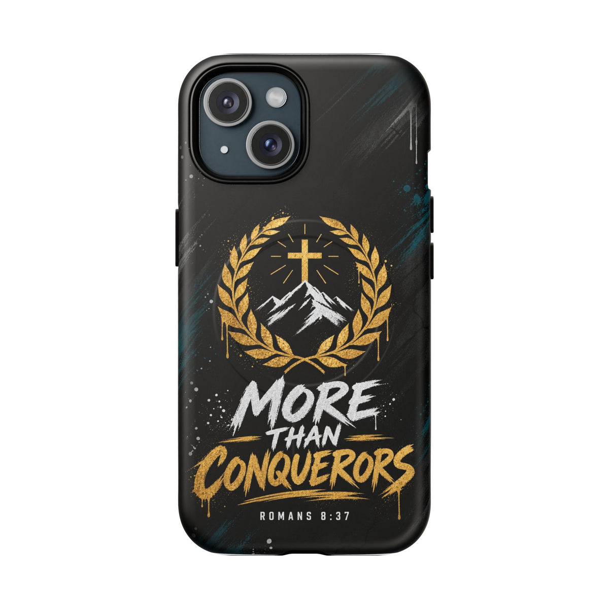 More Than Conquerors Phone Case