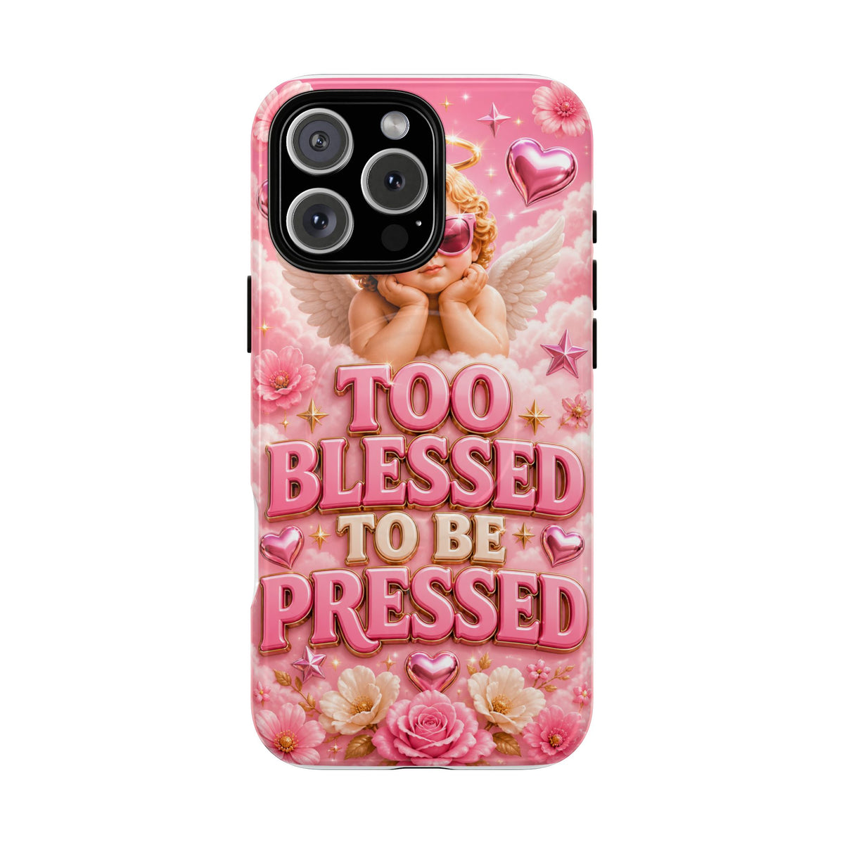 Too Blessed To Be Pressed Magsafe Phone Case