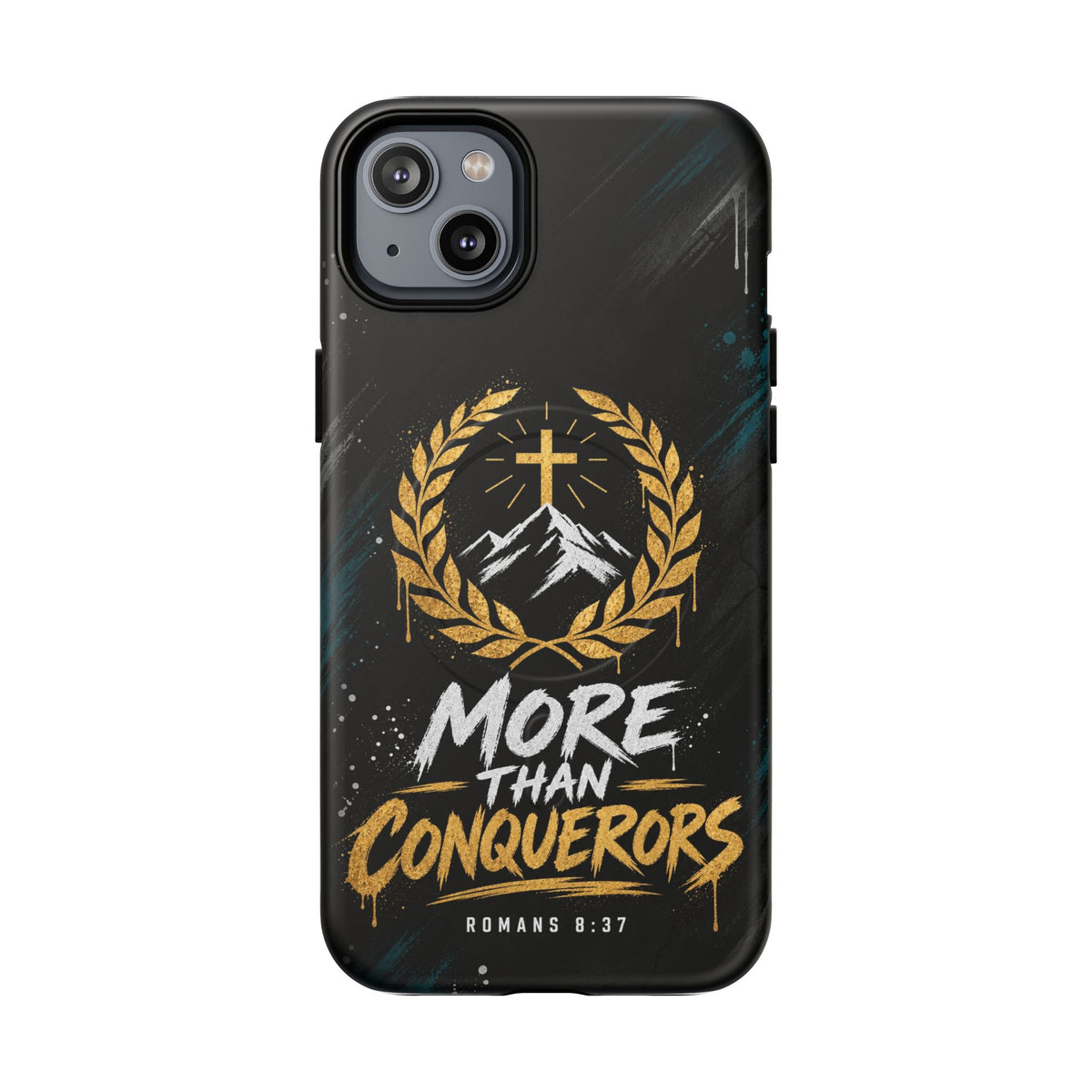 More Than Conquerors Phone Case
