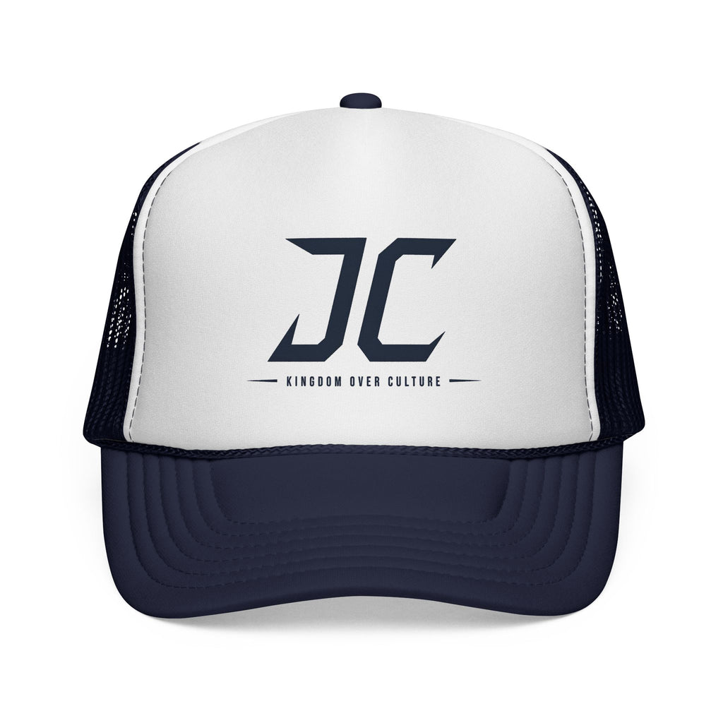 Kingdom Over Culture Trucker Hat | Christian Snapback Cap | Faith Based Streetwear | Christian Hat | Jesus Apparel