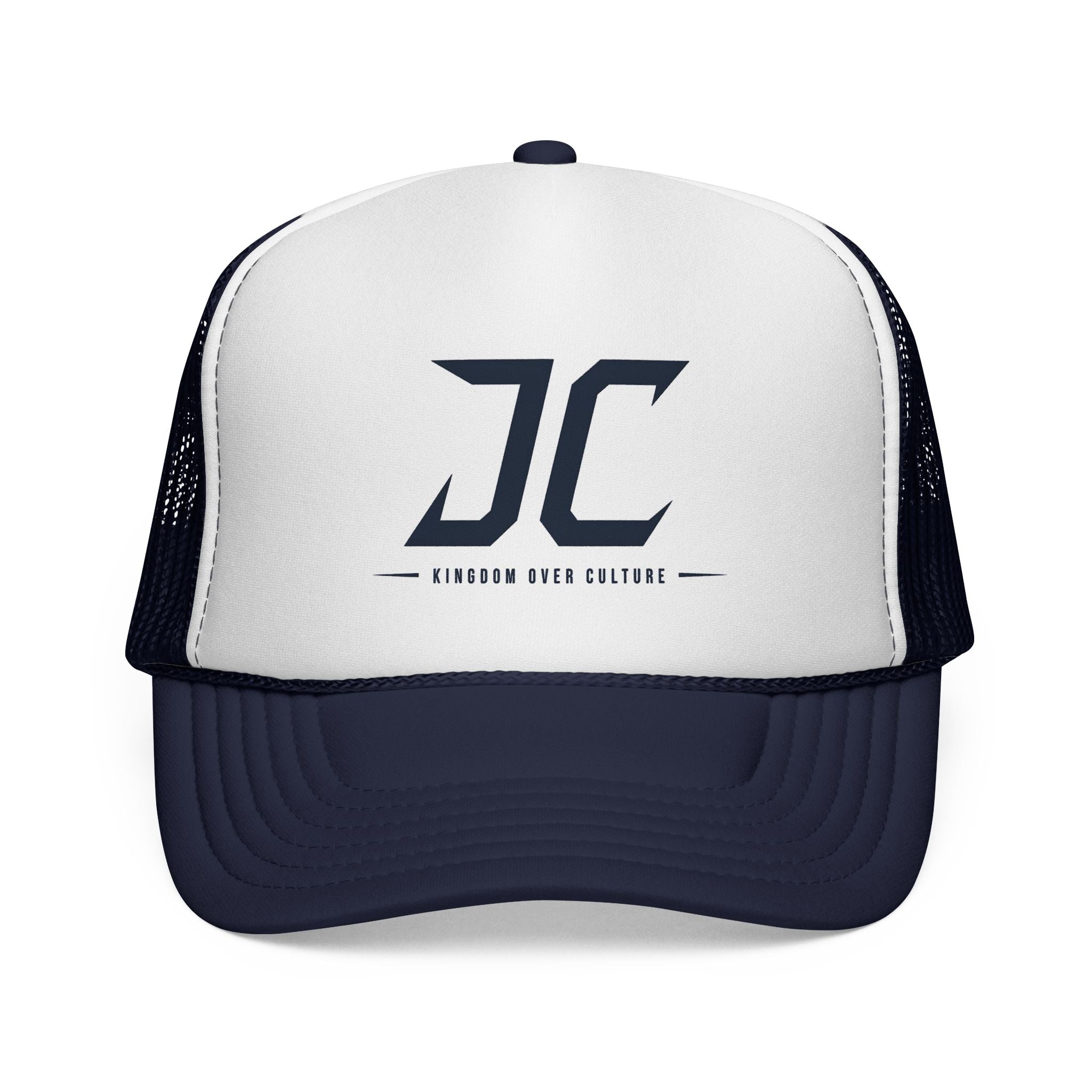 Kingdom Over Culture Trucker Hat | Christian Snapback Cap | Faith Based Streetwear | Christian Hat | Jesus Apparel