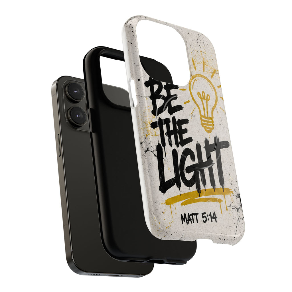 Be the Light Matthew 5:14 Tough Magnetic Phone Case