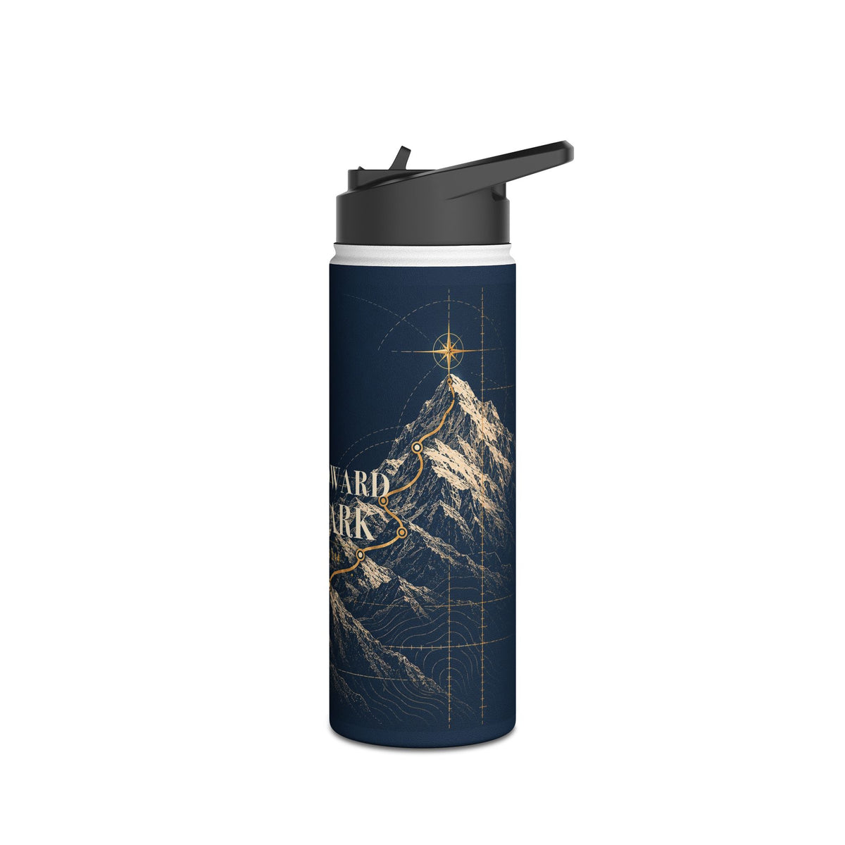 Press Toward the Mark Stainless Steel Water Bottle