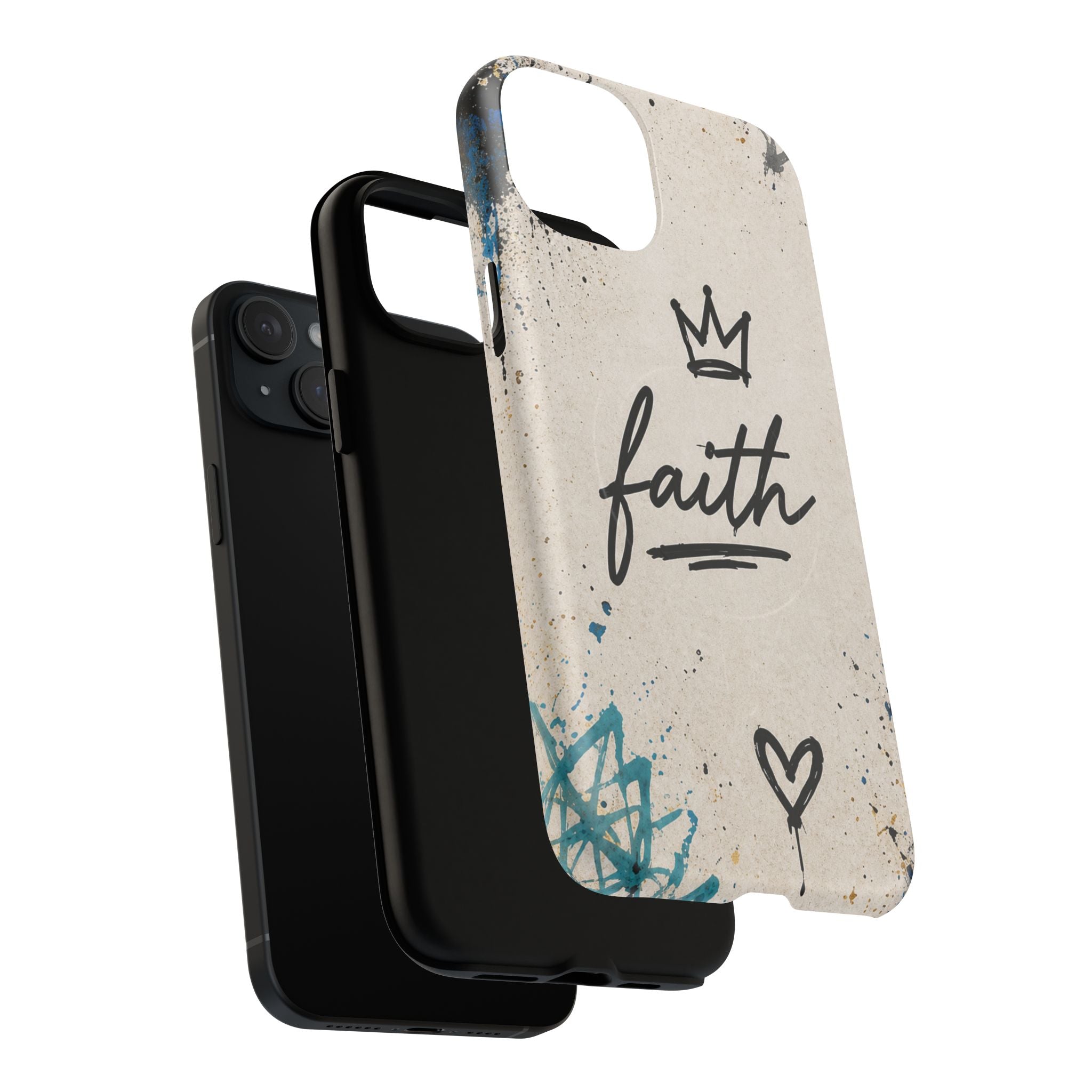 Faith & Love Christian Tough Magnetic Phone Case