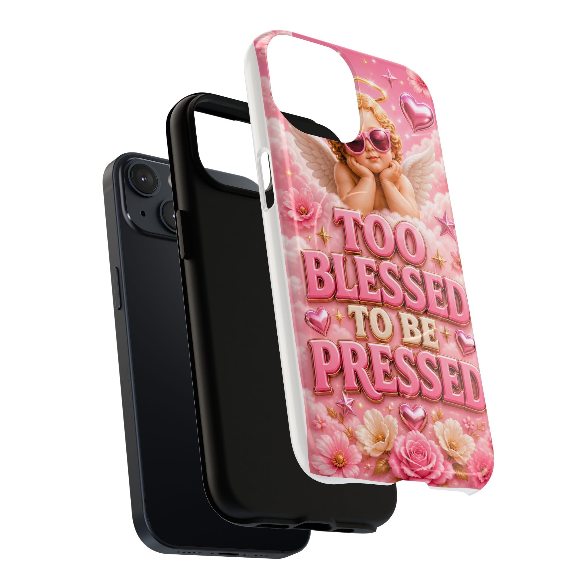 Too Blessed To Be Pressed MagSafe Tough Phone Case